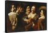 The Five Senses-Jan The Elder Lievens-Framed Stretched Canvas