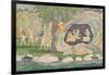 The Five Siddhas Make their Way to the Kailasha Mountains, C.1820-Purkhu-Framed Giclee Print