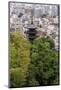 The Five-Tiered Pagoda of To-Ji, Looks Out over the Modern City of Kyoto, Japan-Paul Dymond-Mounted Photographic Print