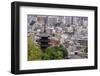 The Five-Tiered Pagoda of To-Ji, Looks Out over the Modern City of Kyoto, Japan-Paul Dymond-Framed Photographic Print