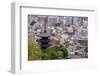 The Five-Tiered Pagoda of To-Ji, Looks Out over the Modern City of Kyoto, Japan-Paul Dymond-Framed Photographic Print