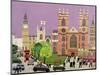 The Five Towers of Westminster-William Cooper-Mounted Giclee Print