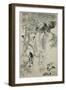 The Five Virtues, Qing Dynasty, 1895-Ren Yi-Framed Premium Giclee Print