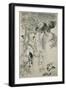 The Five Virtues, Qing Dynasty, 1895-Ren Yi-Framed Premium Giclee Print