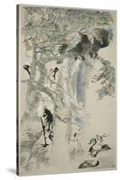 The Five Virtues, Qing Dynasty, 1895-Ren Yi-Stretched Canvas