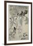 The Five Virtues, Qing Dynasty, 1895-Ren Yi-Framed Premium Giclee Print