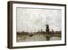 The Five Windmills, 1878-Jacob Maris-Framed Premium Giclee Print