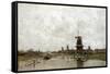 The Five Windmills, 1878-Jacob Maris-Framed Stretched Canvas