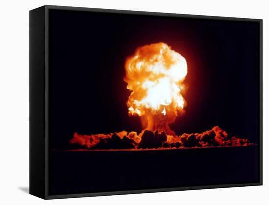 The Fizeau Shot Was Part of the Controversial Operation Plumbbob Series of Nuclear Tests-null-Framed Stretched Canvas