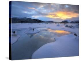 The Fjord of Tjeldsundet in Troms County, Norway-Stocktrek Images-Stretched Canvas