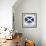 The Flag of St Andrew for Scotland, C1910S-null-Framed Giclee Print displayed on a wall