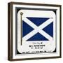 The Flag of St Andrew for Scotland, C1910S-null-Framed Giclee Print