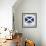 The Flag of St Andrew for Scotland, C1910S-null-Framed Giclee Print displayed on a wall