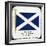 The Flag of St Andrew for Scotland, C1910S-null-Framed Giclee Print