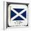 The Flag of St Andrew for Scotland, C1910S-null-Framed Giclee Print