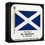 The Flag of St Andrew for Scotland, C1910S-null-Framed Stretched Canvas