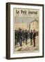 The Flag of the Customs Officers, Bordeaux, France, 1897-null-Framed Giclee Print