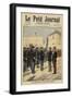 The Flag of the Customs Officers, Bordeaux, France, 1897-null-Framed Giclee Print