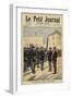 The Flag of the Customs Officers, Bordeaux, France, 1897-null-Framed Giclee Print