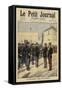 The Flag of the Customs Officers, Bordeaux, France, 1897-null-Framed Stretched Canvas