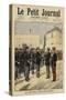 The Flag of the Customs Officers, Bordeaux, France, 1897-null-Stretched Canvas