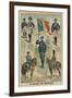 The Flag of the Gendarmes, Front Cover Illustration from 'Le Petit Journal', Supplement Illustre-French-Framed Giclee Print