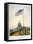 The Flag That Has Waved for One Hundred Years-null-Framed Stretched Canvas