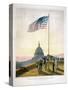 The Flag That Has Waved for One Hundred Years-null-Stretched Canvas