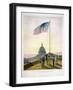 The Flag That Has Waved for One Hundred Years-null-Framed Premium Giclee Print