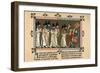 The Flagellants at Doornik in 1349-null-Framed Giclee Print