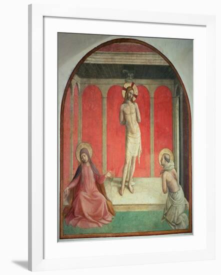 The Flagellation, 1442-Fra Angelico-Framed Giclee Print