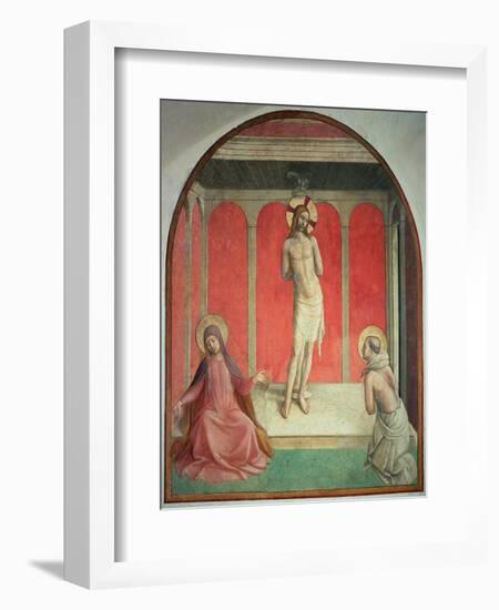 The Flagellation, 1442-Fra Angelico-Framed Giclee Print