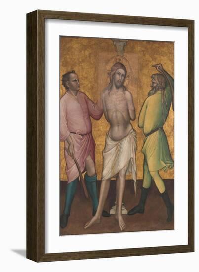 The Flagellation, c.1395-1400-Aretino Luca Spinello or Spinelli-Framed Giclee Print