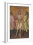 The Flagellation, c.1395-1400-Aretino Luca Spinello or Spinelli-Framed Giclee Print