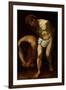 The Flagellation, C.1610-Caravaggio-Framed Giclee Print