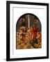 The Flagellation of Christ, 1538-Lucas Cranach the Elder-Framed Giclee Print