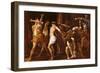 The Flagellation of Christ, 1586-87-Ludovico Carracci-Framed Giclee Print