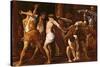 The Flagellation of Christ, 1586-87-Ludovico Carracci-Stretched Canvas