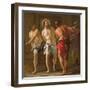 The Flagellation of Christ, 1630 (Oil on Canvas)-Jacques Blanchard-Framed Giclee Print