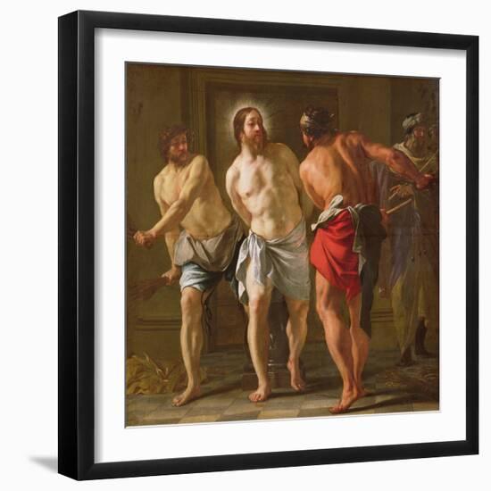 The Flagellation of Christ, 1630 (Oil on Canvas)-Jacques Blanchard-Framed Giclee Print