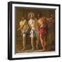 The Flagellation of Christ, 1630 (Oil on Canvas)-Jacques Blanchard-Framed Giclee Print