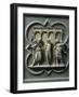 The Flagellation of Christ, by Lorenzo Ghiberti-null-Framed Photographic Print