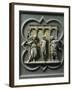 The Flagellation of Christ, by Lorenzo Ghiberti-null-Framed Photographic Print