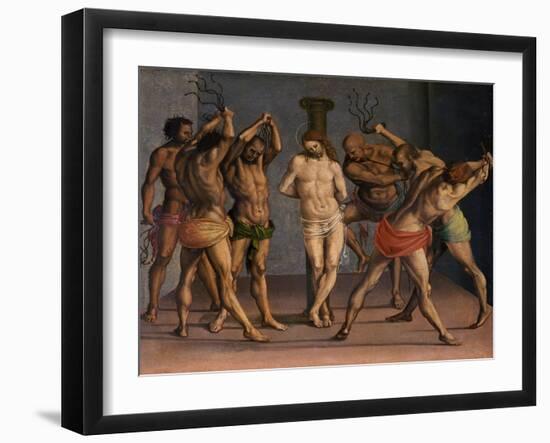 The Flagellation of Christ, C.1507-Luca Signorelli-Framed Giclee Print