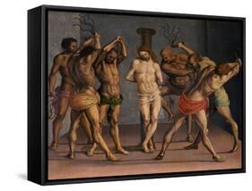 The Flagellation of Christ, C.1507-Luca Signorelli-Framed Stretched Canvas