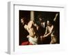 The Flagellation of Christ, circa 1605-7-Caravaggio-Framed Giclee Print