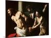 The Flagellation of Christ, circa 1605-7-Caravaggio-Mounted Giclee Print