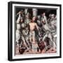 The Flagellation of Christ, Detail from an Altarpiece, 1496 (Oil on Panel)-Hans Holbein the Elder-Framed Giclee Print