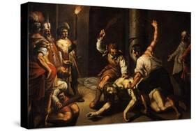 The Flagellation of Christ-Jeremie Le Pilleur-Stretched Canvas