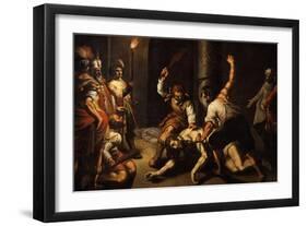 The Flagellation of Christ-Jeremie Le Pilleur-Framed Giclee Print